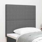 LED glava kreveta Svijetlo siva 100 cm Kordura tekstil