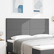 LED glava kreveta Svijetlo siva 180 cm Kordura tekstil