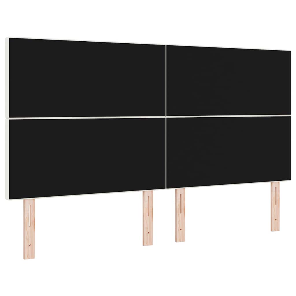 LED glava kreveta s LED trakama Krema 180 cm Kordura tekstil