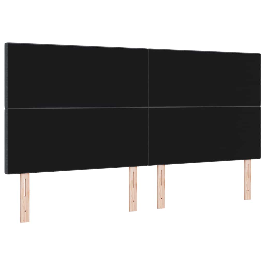LED glava kreveta Tamno siva 200 cm Kordura tekstil