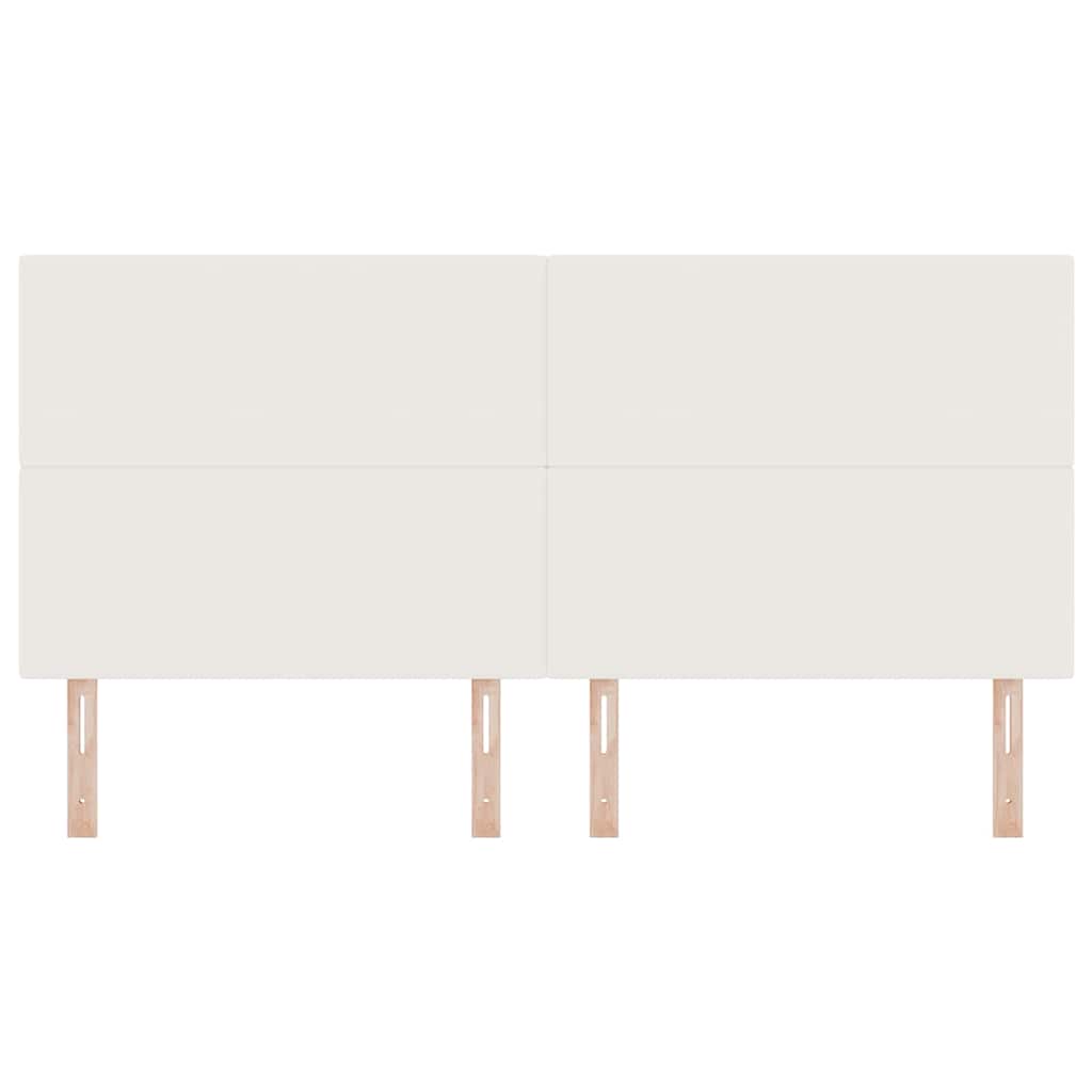 LED glava kreveta s LED trakama Krema 200 cm Kordura tekstil