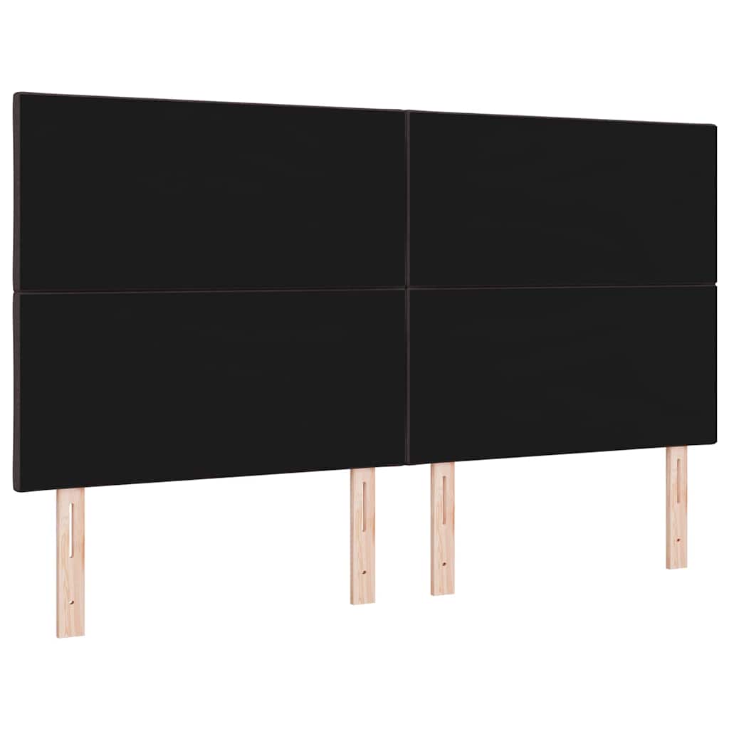 LED glava kreveta Smeđa 180 cm tkanina