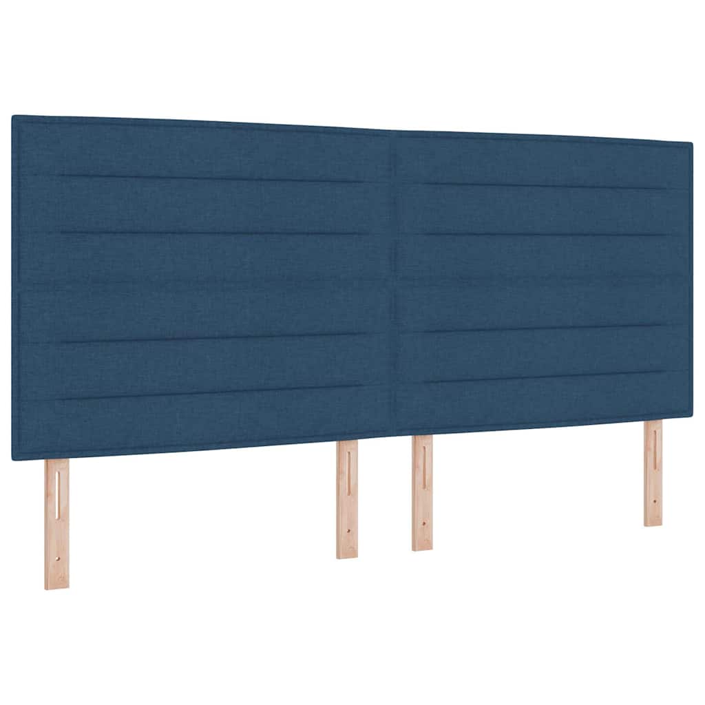 Podna opruga s madracem Tamno siva 90x190 cm Plava 200 x 200 cm
