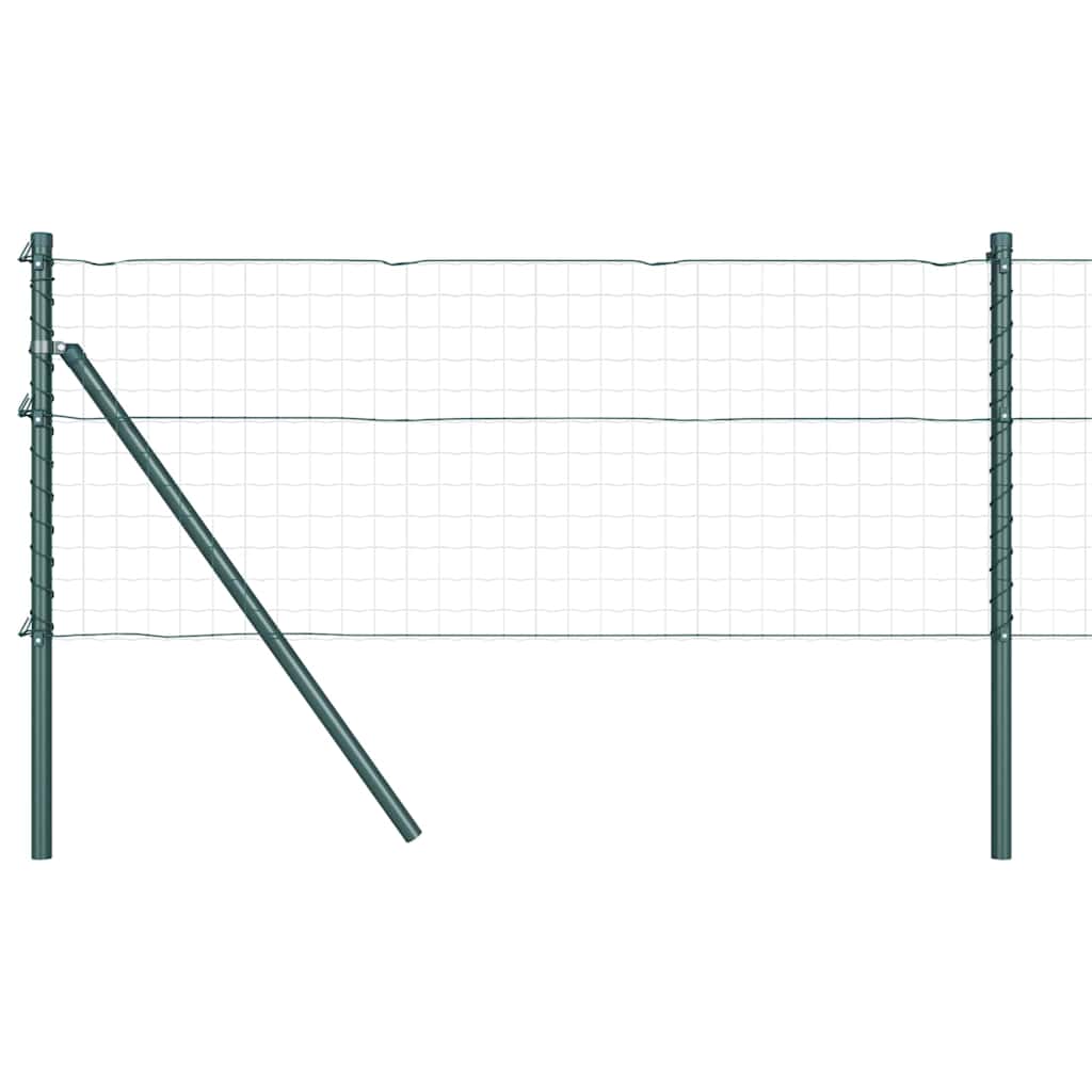 Stup za ogradu 52 pcs Zelena 3,2 x 3,2 x 120 cm