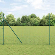 Stup za ogradu 26 pcs Zelena 3,2 x 3,2 x 200 cm