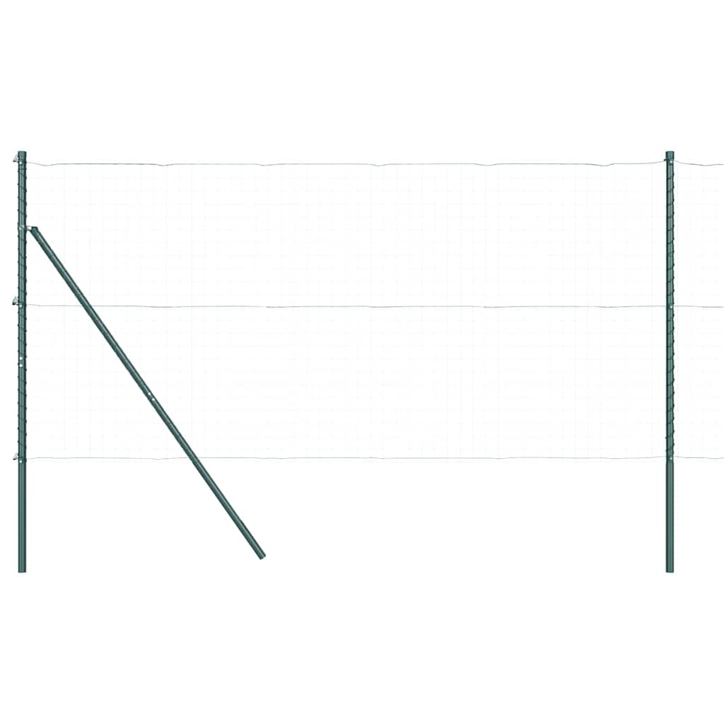 Stup za ogradu 26 pcs Zelena 3,2 x 3,2 x 200 cm