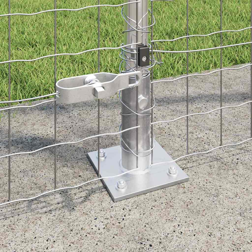 Stup za ogradu 26 pcs Siva 3,2 x 3,2 x 170 cm