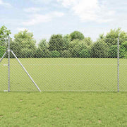 Stup za ogradu Srebrno 10 x 1 m (mreža 40 x 40 mm) Čelik