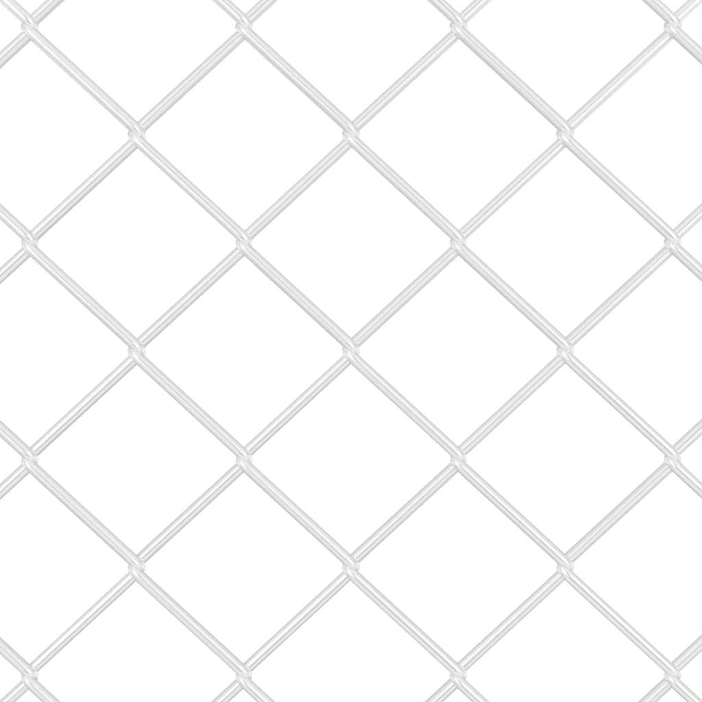 Stup za ogradu Srebrno 10 x 1 m (60 x 60 mm mreža) Čelik