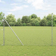Stup za ogradu Srebrno 10 x 1,5 m (60 x 60 mm mreža) Čelik