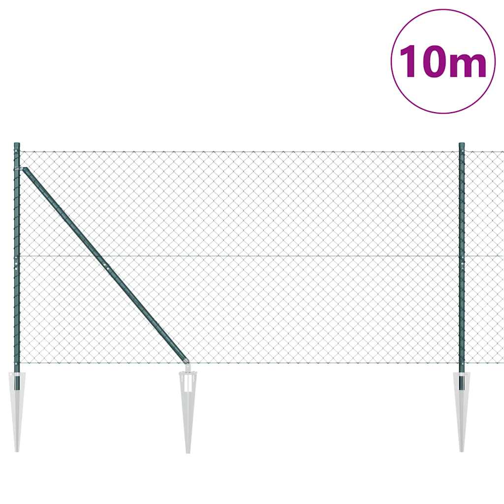Stup za ogradu Zelena 10 x 1,2 m (40 x 40 mm mrežica)