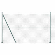 Ograde od lanca s betonskom podlogom 10 x 1,4 m Zelena Mreža