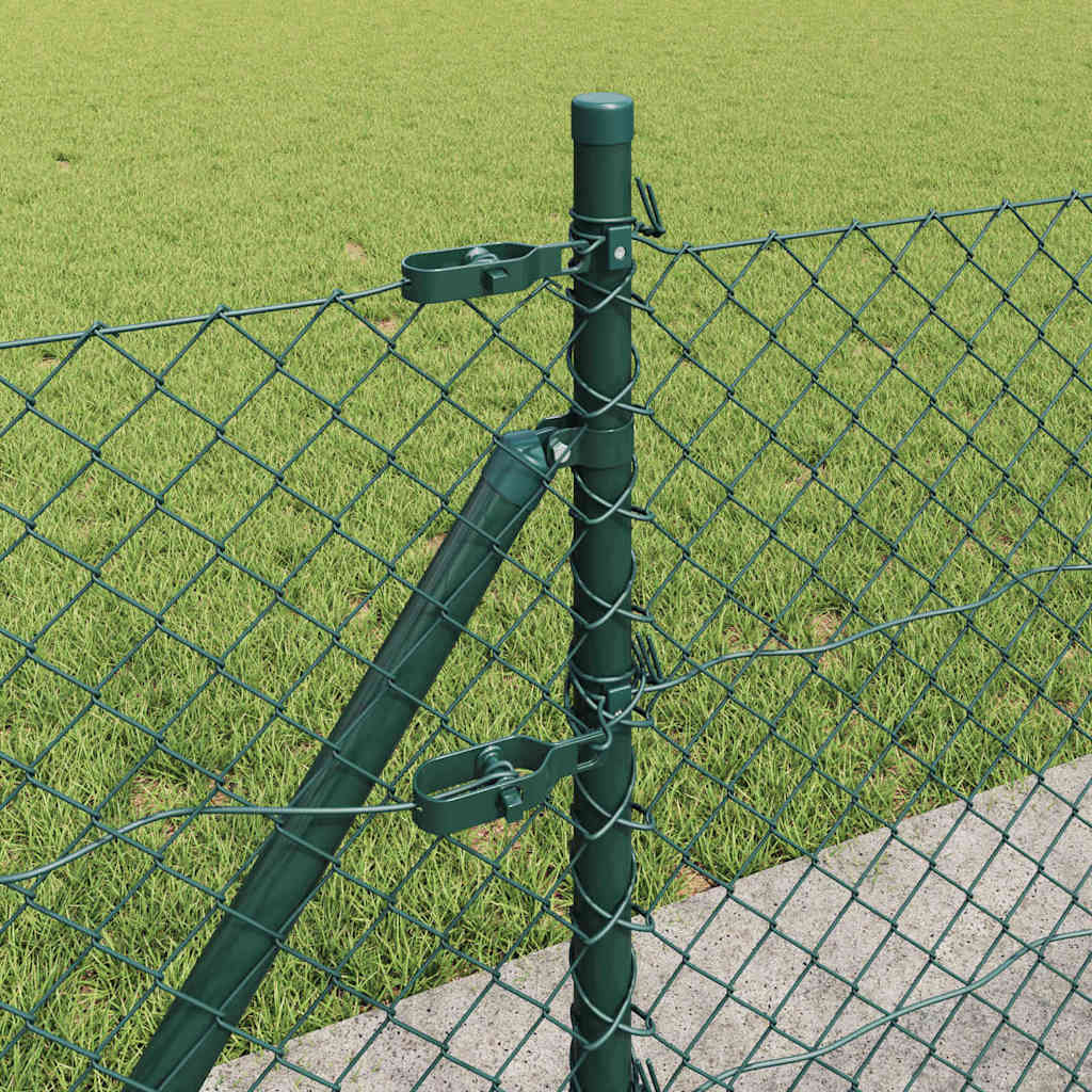 Zavareno žičano ogradno mreža s betonskom podlogom 25 x 0,4 m