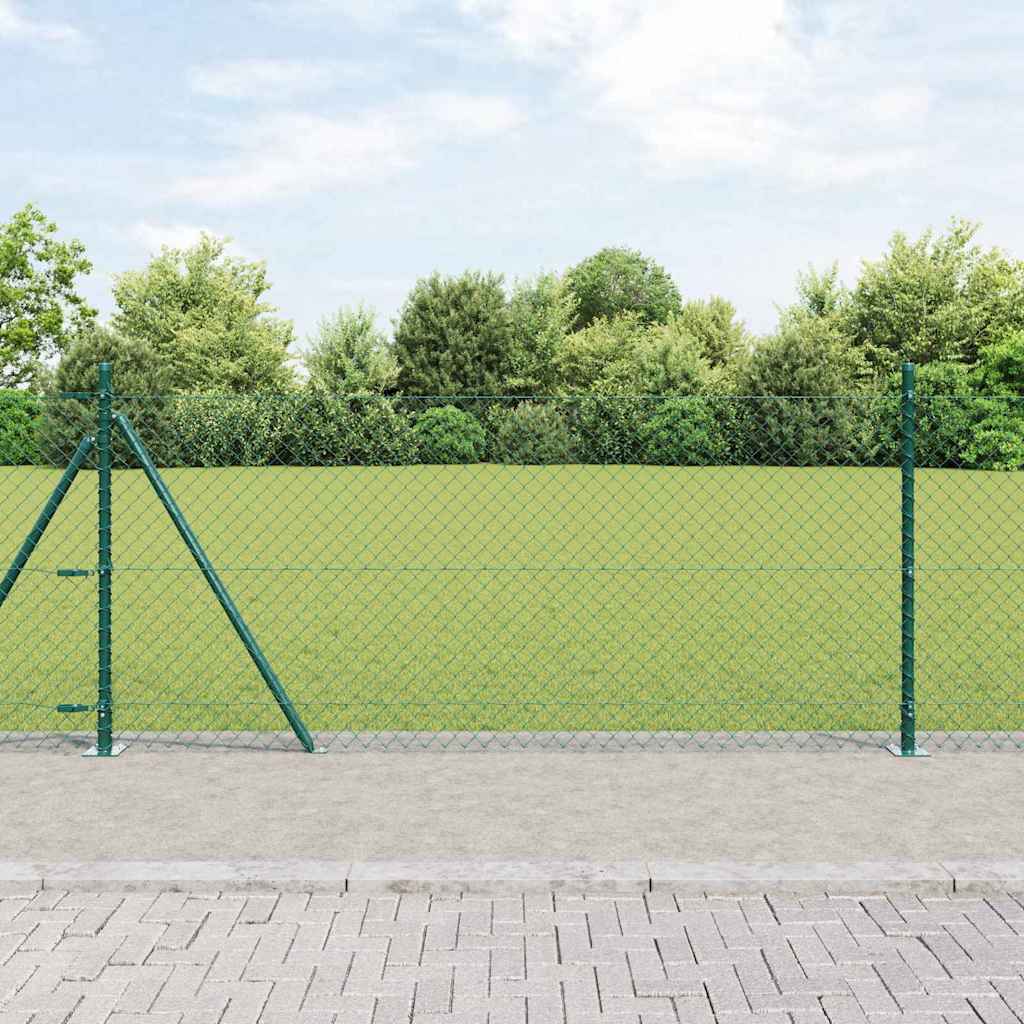 Stup za ogradu Zelena 0,8 x 25 m (mreža 60 x 60 mm) Čelik