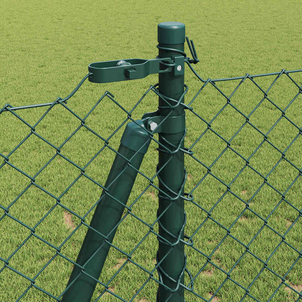Stup za ogradu Zelena 25 x 1,2 m (60 x 60 mm mreža) Čelik i PVC