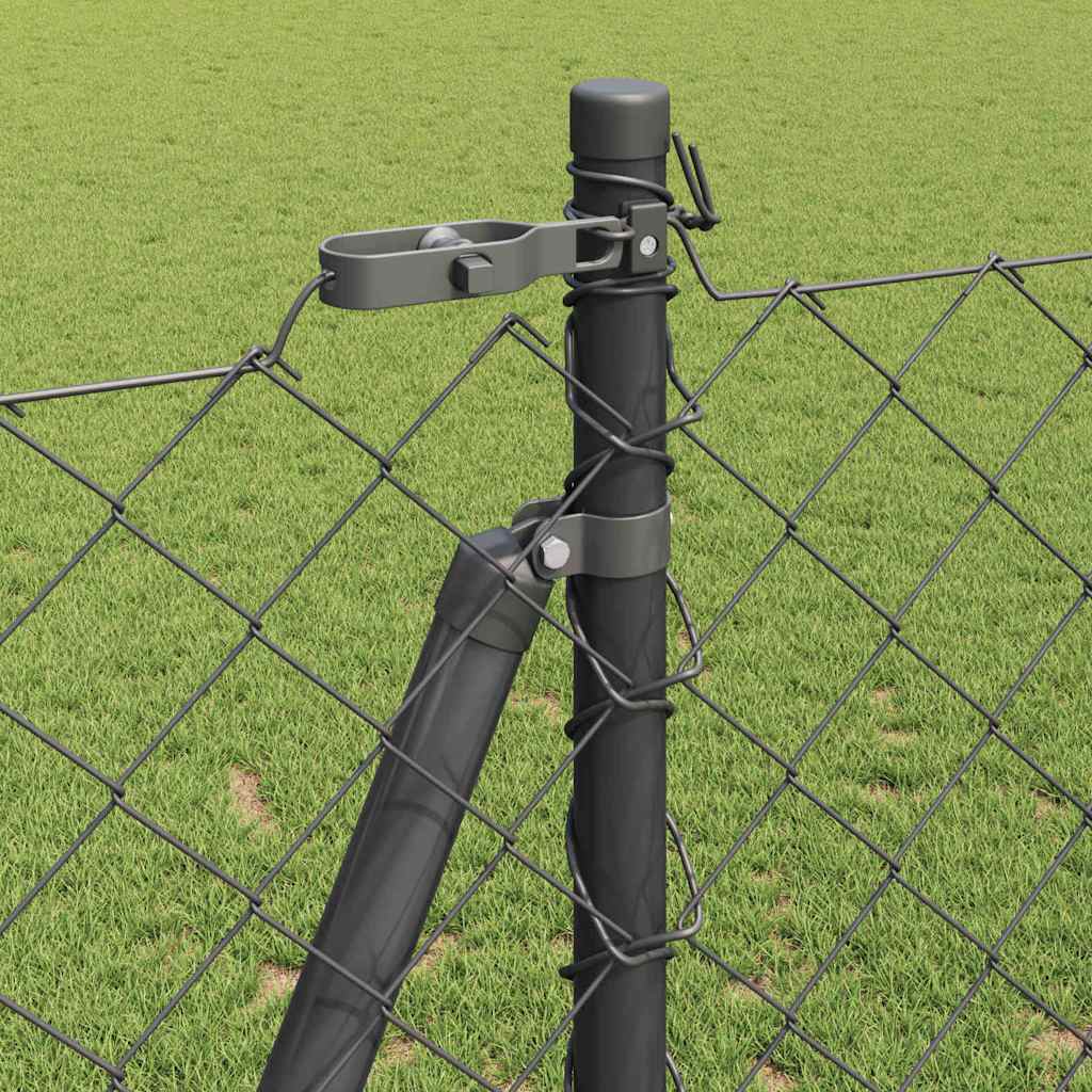 Zavareno žičano ogradno mreža s betonskom podlogom 25 x 1,2 m