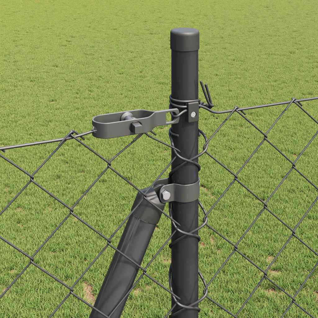 Zavareno žičano ogradno mreža s betonskom podlogom 25 x 1,5 m