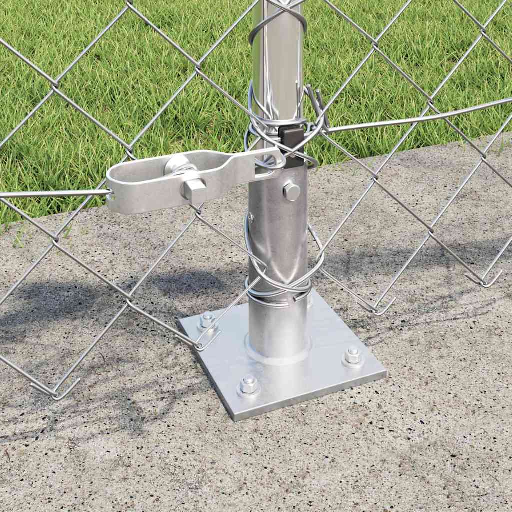 Zavareno žičano ogradno mreža s betonskom podlogom 10 x 0,4 m
