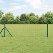 Euro Ograđivanje Ukop 25 x 0,6 m Čelik premazan PVC-om Zelena