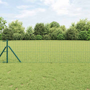 Euro Ograđivanje Ukop 10 x 0,4 m Čelik premazan PVC-om Zelena