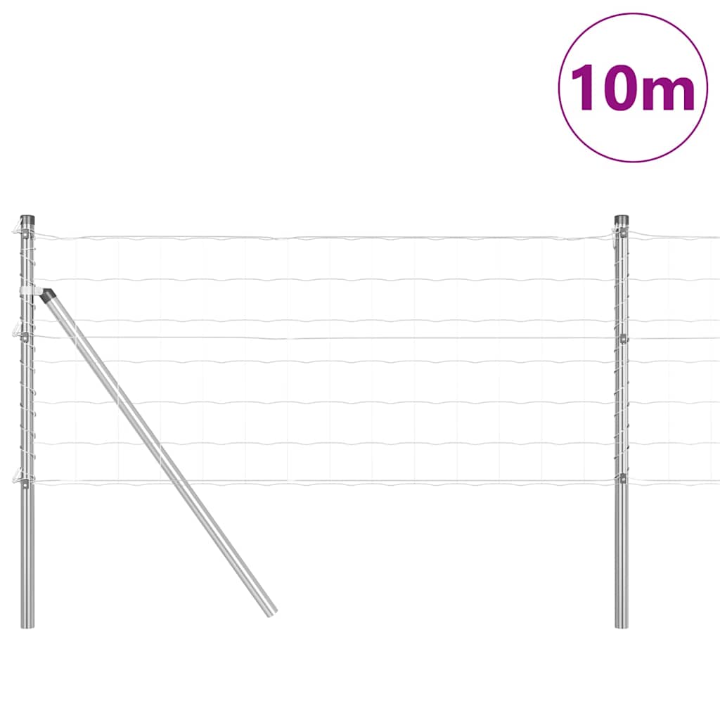 Temeljna zavarena žičana ograda 10 x 0,8 m (Š x V)