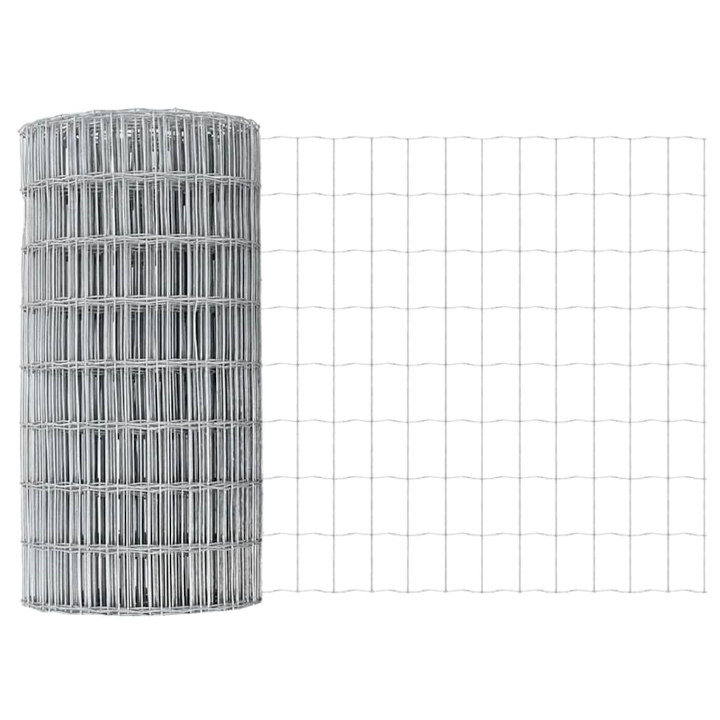 Temeljna zavarena žičana ograda 25 x 0,8 m (Š x V)