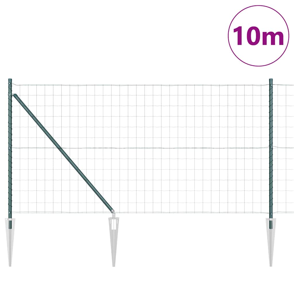 Zavareno žičano ograđivanje s bodljama 10 x 1 m (Š x V)