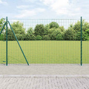 Euro Ograđivanje s Betonskom Bazom 10 x 1,6 m Zelena Mreža