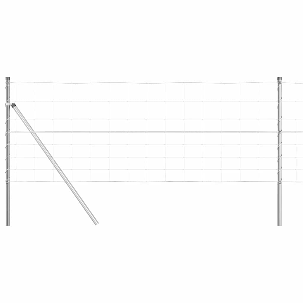 Stup za ogradu Galvanizirano 25 x 0,8 m Čelik