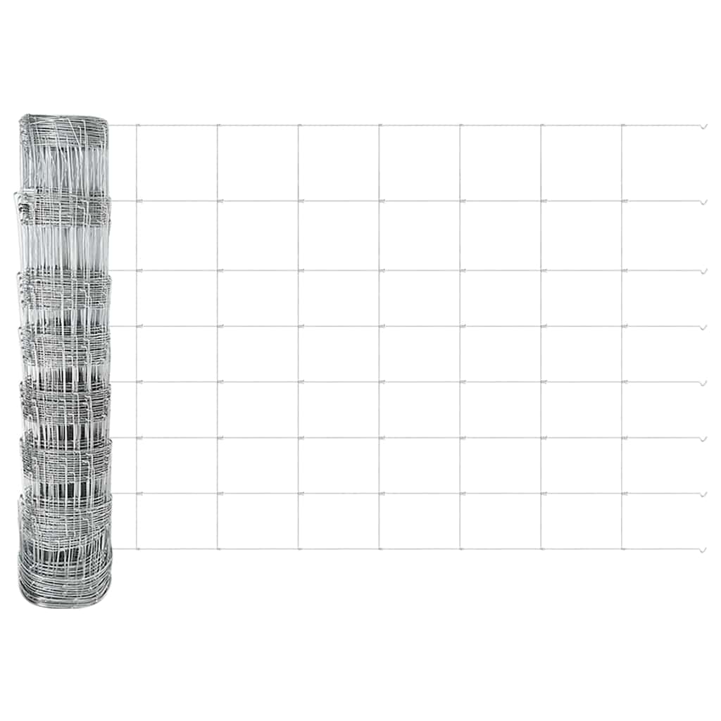 Temeljna zavarena žičana ograda 25 x 0,8 m (Š x V)