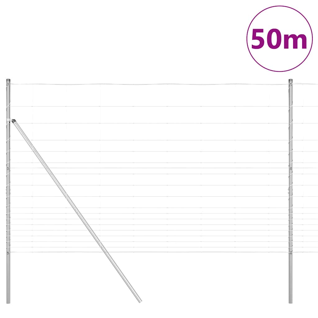 Stup za ogradu Galvanizirano 50 x 1,5 m Čelik