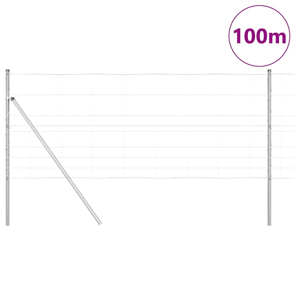Stup za ogradu Galvanizirano 100 x 1 m Čelik