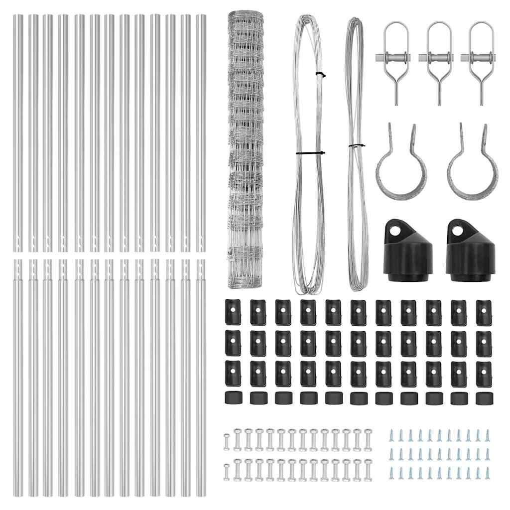 Stup za ogradu Galvanizirano 25 x 0,8 m Čelik