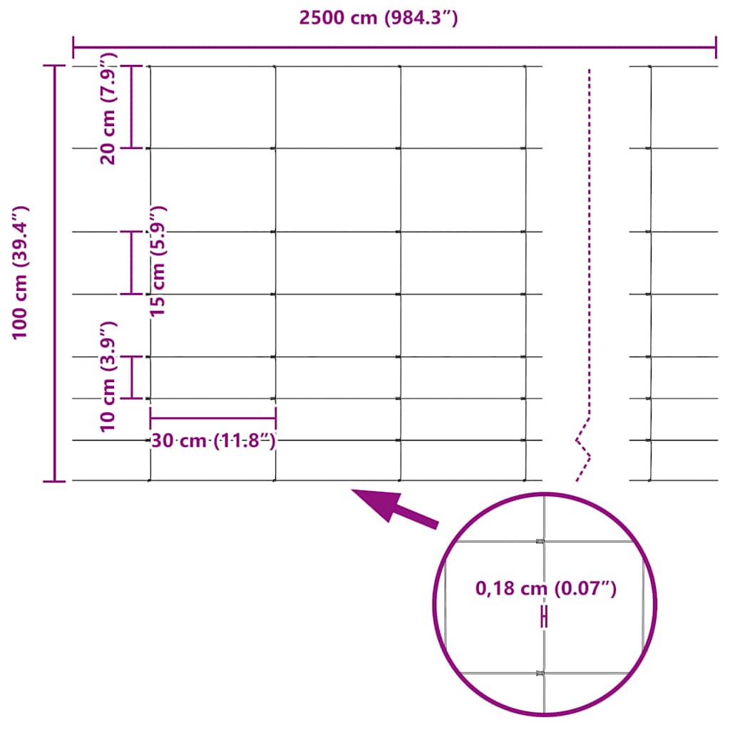 Stup za ogradu Galvanizirano 25 x 1 m Čelik