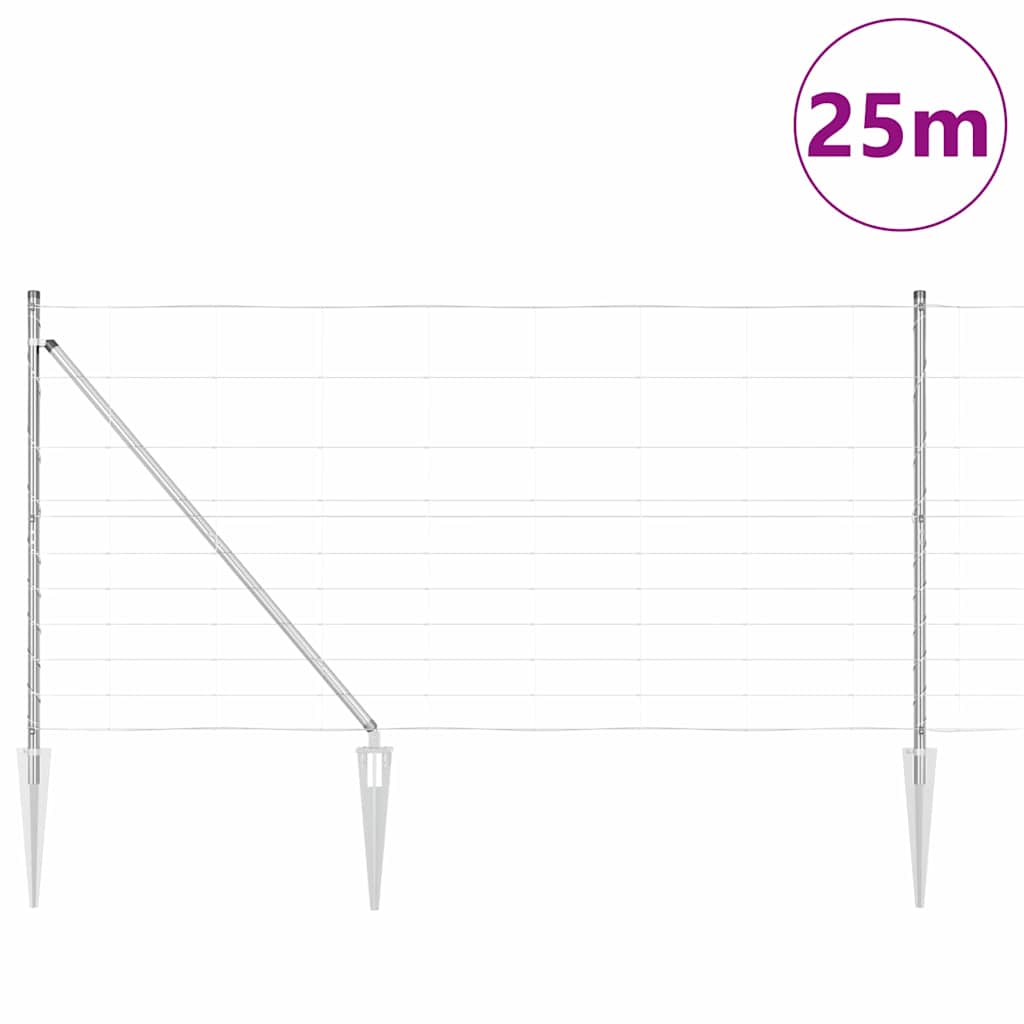 Stup za ogradu Galvanizirano 25 x 1,2 m Čelik