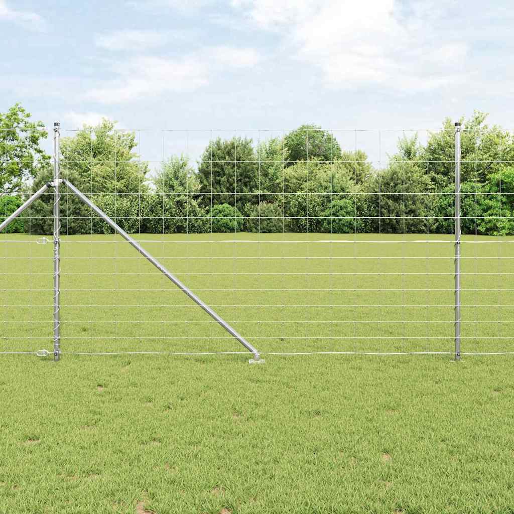 Zavareno žičano ograđivanje s bodljama 25 x 1,4 m Srebrna Mreža