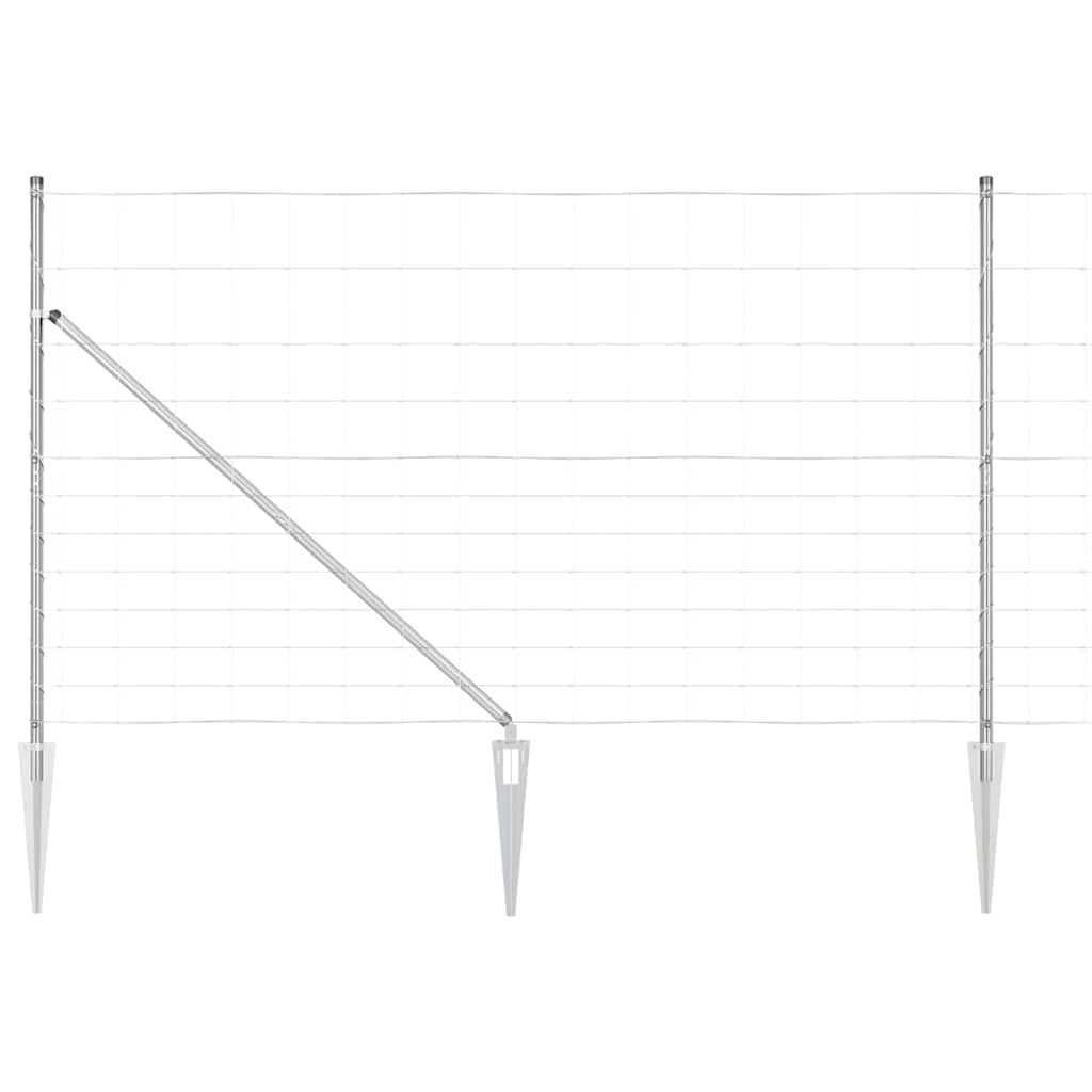 Stup za ogradu Galvanizirano 25 x 1,4 m Čelik