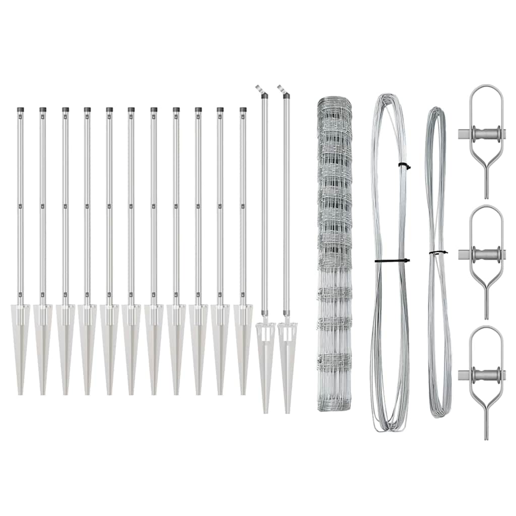 Stup za ogradu Galvanizirano 25 x 1,4 m Čelik