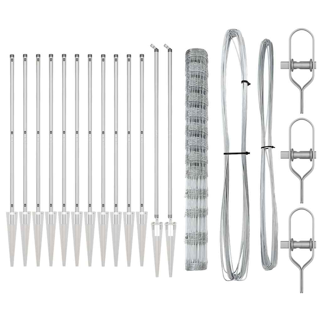 Stup za ogradu Galvanizirano 25 x 1,5 m Čelik