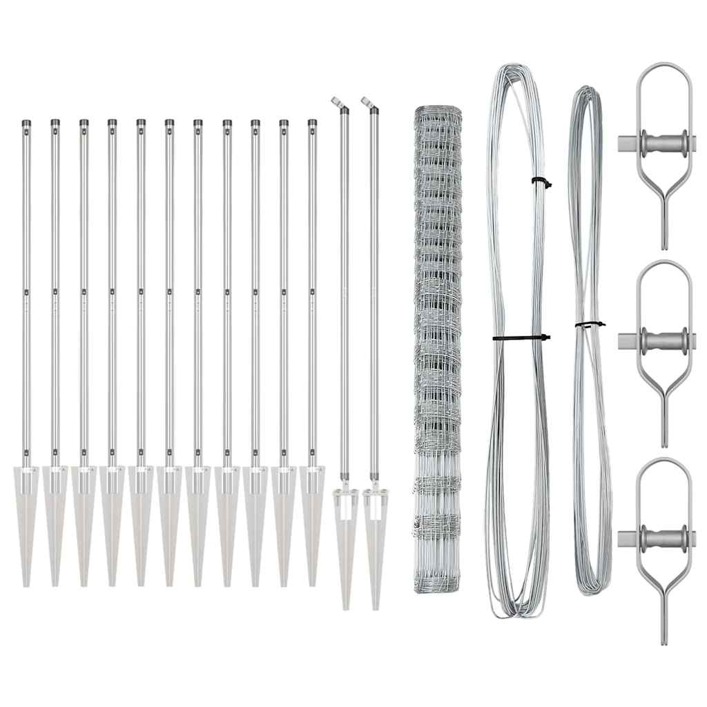 Stup za ogradu Galvanizirano 25 x 1,6 m Čelik