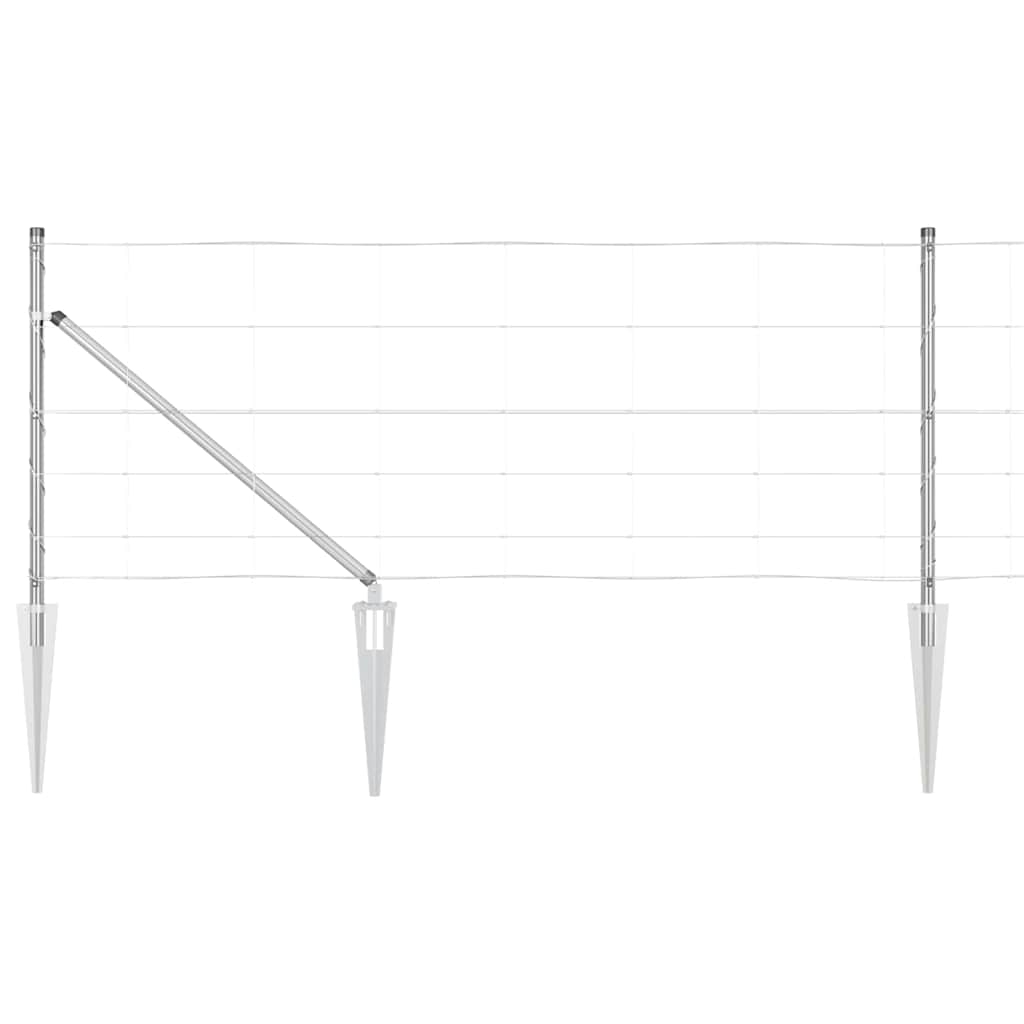 Zavareno žičano ograđivanje s bodljama 50 x 0,8 m (Š x V)