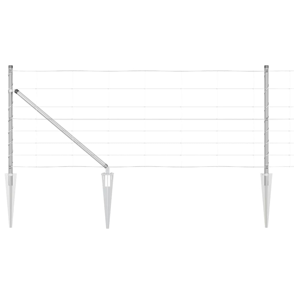 Stup za ogradu Galvanizirano 50 x 0,8 m Čelik