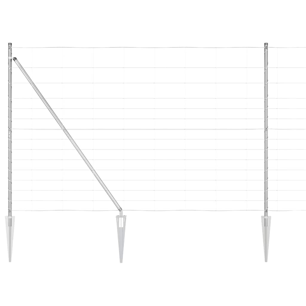 Zavareno žičano ograđivanje s bodljama 50 x 1,6 m (Š x V)