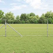 Zavareno žičano ograđivanje s bodljama 100 x 0,8 m Srebrna