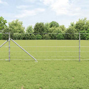Zavareno žičano ograđivanje s bodljama 100 x 0,8 m Srebrna