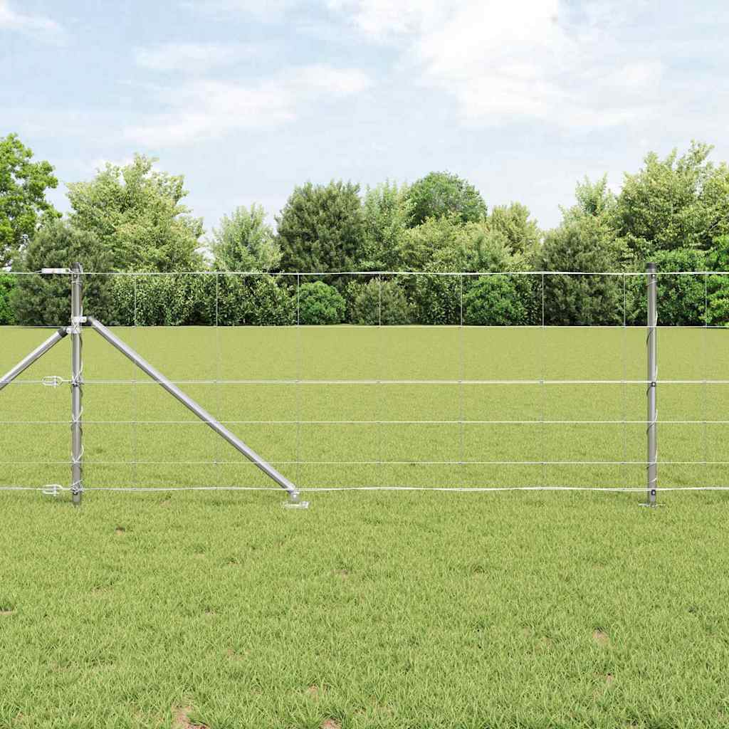 Stup za ogradu Galvanizirano 100 x 0,8 m Čelik