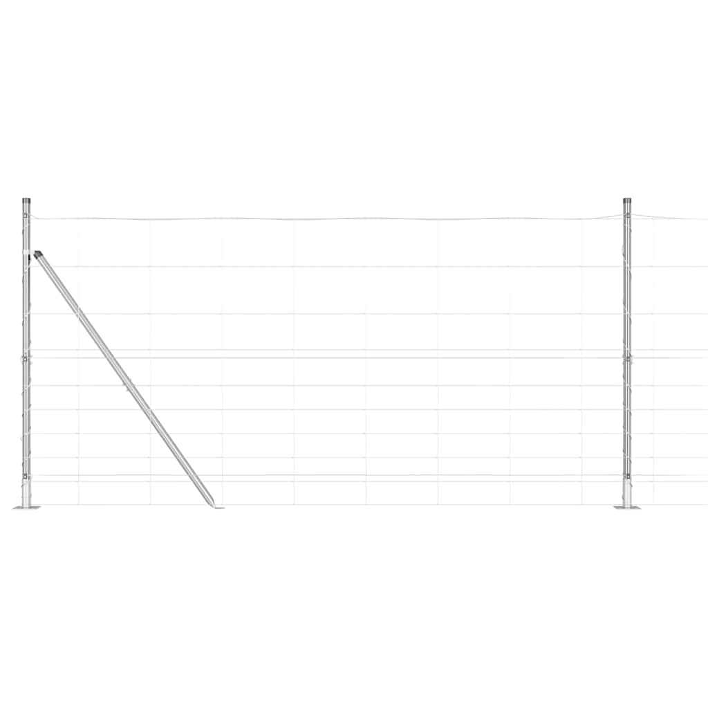Stup za ogradu Galvanizirano 25 x 1,2 m Čelik