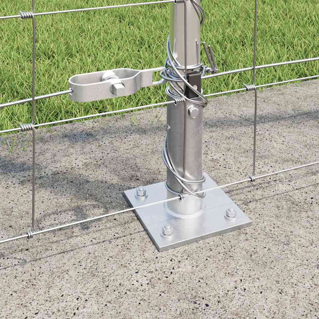 Zavareno žičano ogradno mreža s betonskom podlogom 25 x 1,4 m