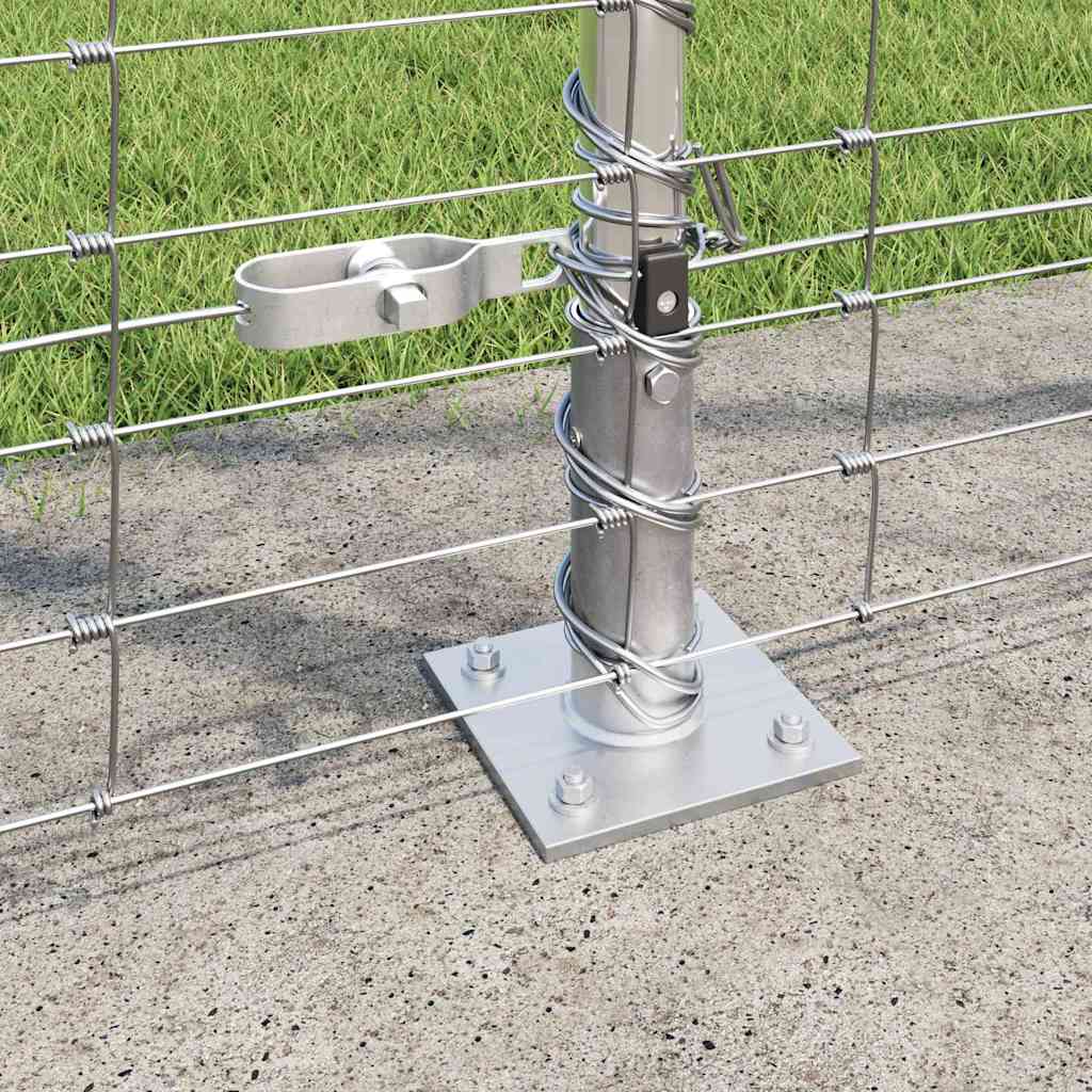 Zavareno žičano ogradno mreža s betonskom podlogom 25 x 1,5 m