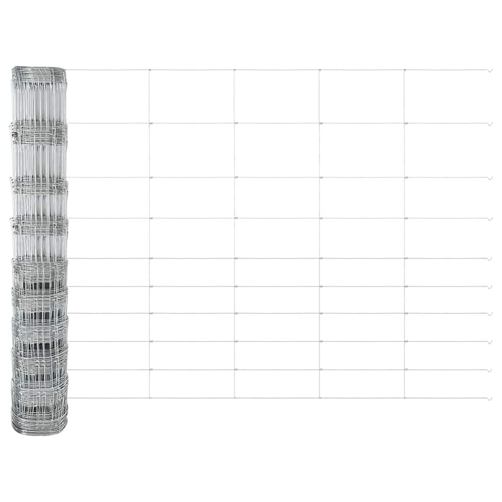 Zavareno žičano ogradno mreža s betonskom podlogom 50 x 1,2 m